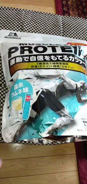 森永製菓 マッスルプロテイン ラムネ味 840g