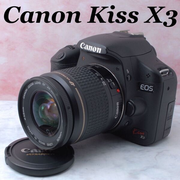 ★Canon EOS Kiss X3★EF 28-80mm 1:3.5-5.6 Ⅲ★動作確認済★おまけ付き★返品保証付き★