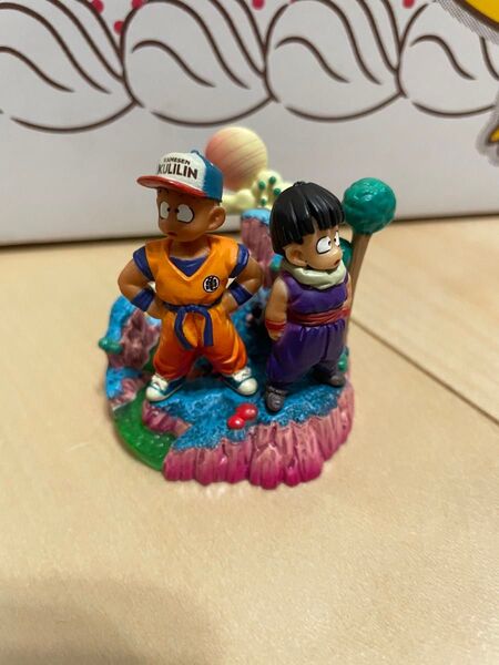 ドラゴンボールカプセル ナメック星到着 クリリン&孫悟飯 ドラカプ フィギュア メガハウス 当時物 希少 貴重 レア