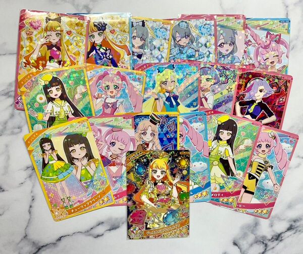 ひみつのアイプリ じゅりあ ジュエルバズリウムダイヤ 星4 おまけ付き☆18枚セット
