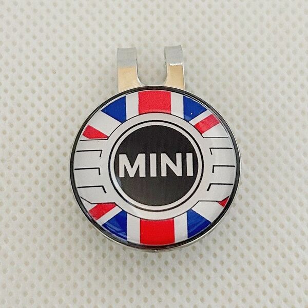 MINI ミニクーパー ゴルフマーカー マグネット台座 ハットクリップ