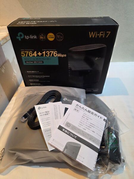 美品TP-Link Archer BE7200 Wi-Fi7ルーター