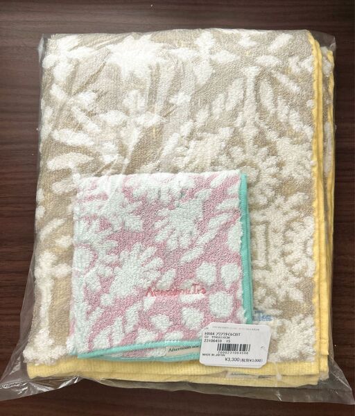 【新品・未使用品】今治タオル タオル ハンカチ セット タグ付き 花柄 今治