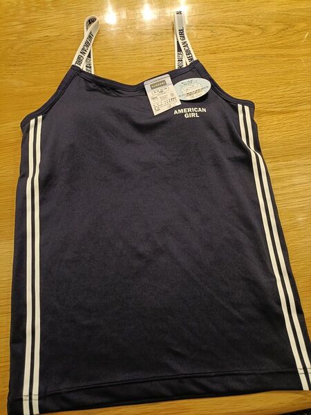 新品 カップ付き 150 タンクトップ ブラトップ 女児