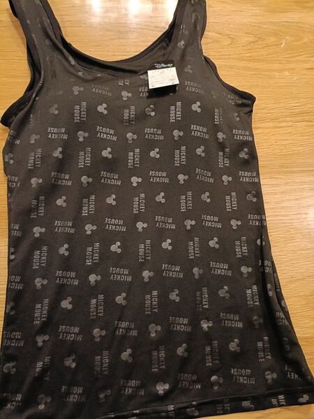 新品 カップ付き 150 タンクトップ ブラトップ 女児 ディズニー