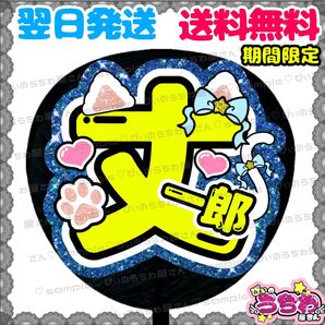 【N126c1】藤原丈一郎/うちわ文字/貼るだけ/カット済み/名前団扇/文字パネル/ファンサ/コンサート/ライブ/規定内