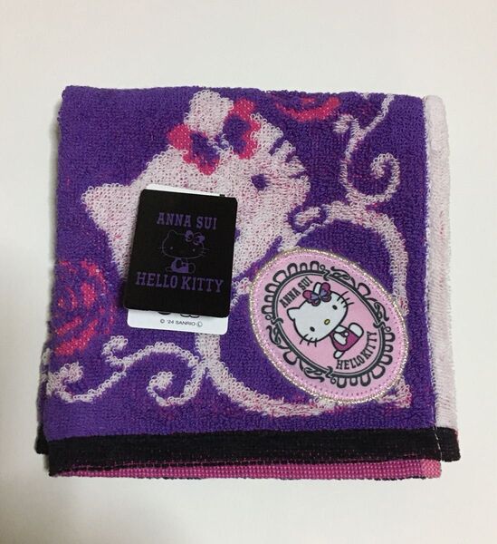 ANNA SUI × HELLO KITTY 大判 タオルハンカチ アナスイ サンリオ
