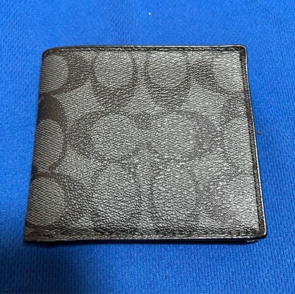 coach 二つ折り財布