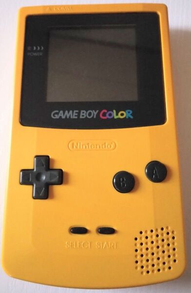 ゲームボーイカラー イエロー 本体のみ GAMEBOY COLOR ニンテンドー