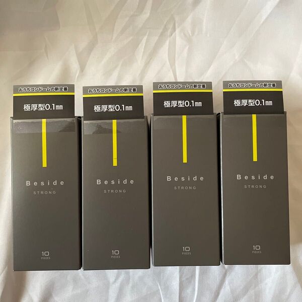 Beside STRONG コンドーム 10個入×4箱 不二ラテックス