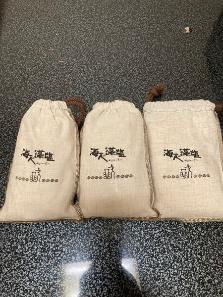 新品 海人の藻塩 布袋 300g×3袋