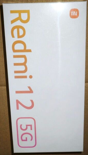 Softbank Xiaomi Redmi 12 5G A401XM ムーンライトホワイト 4GB/128GB 未開封品