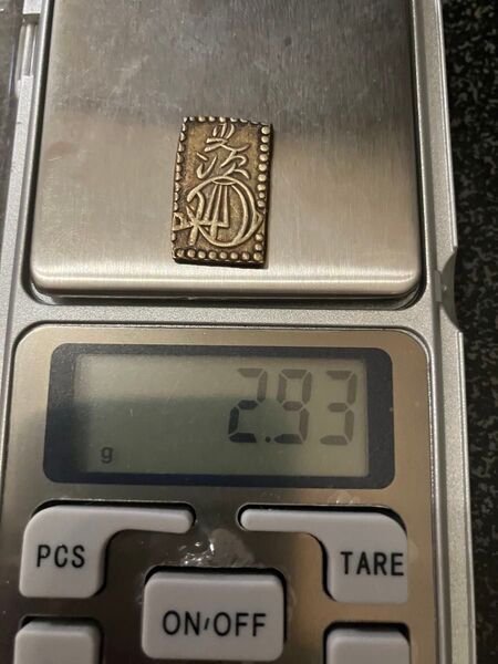 明治二分判金
