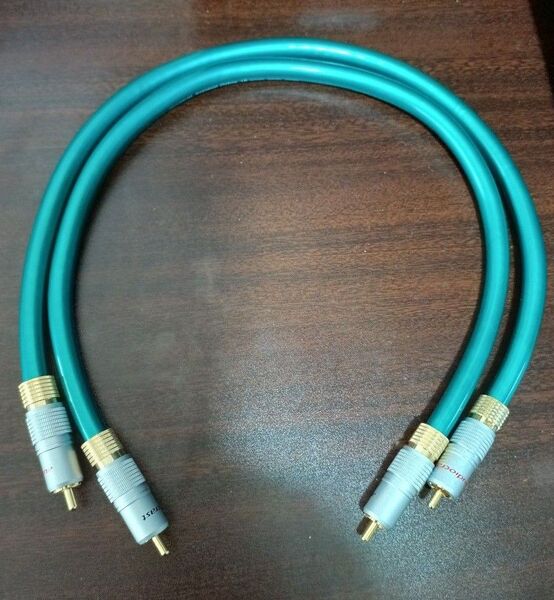 (ほぼ新品)RCAオーディオケーブル 50㎝