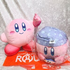 星のカービィ ぬいぐるみ 2個セット ROUND1限定 プププオーシャン BIGぬいぐるみ スイートドリームス BIGぬいぐるみ