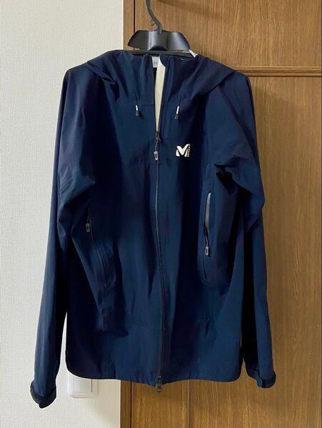 ミレー アウトドア防水透湿ジャケット TYPHON 50000 ST JKT メンズ JET BLACK EU S 日本サイズM