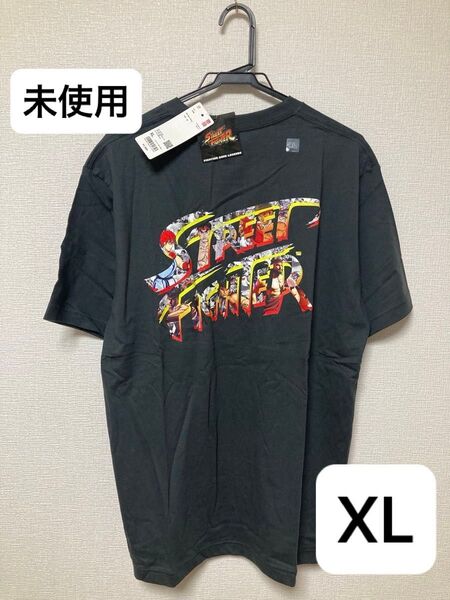 未使用 XL ユニクロ ストリートファイター コラボ Tシャツ ダルシムガイル ケン リュウ 春麗