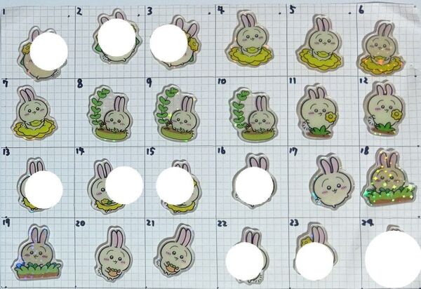 アクリルパーツ!4センチ