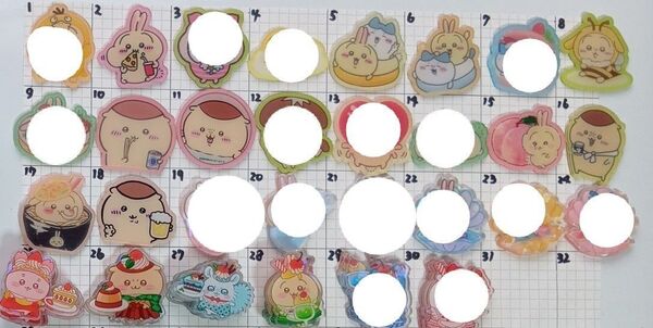 アクリルパーツ!4センチ