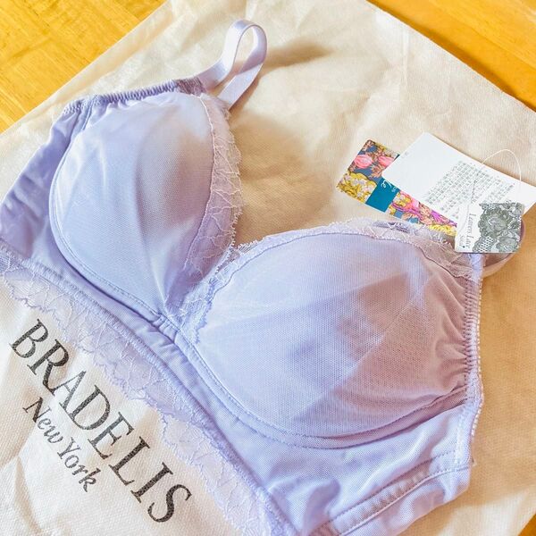 【訳あり未使用品】BRADELISブラデリスPreciousハートカップブラ 寄せ上げブラレット ノンワイヤーブラ
