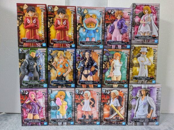 ワンピース フィギュア 15種セット DXF 〜THE GRANDLINE SERIES〜エッグヘッド等まとめ売り
