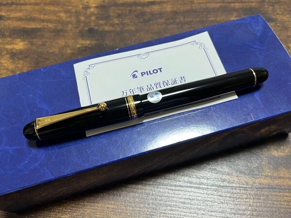 パイロット カスタム74 F字 PILOT 万年筆 細字 CUSTOM74 14k-585 14金