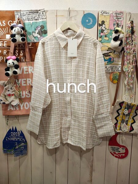 hunch(^o^)羽織りにつかってね
