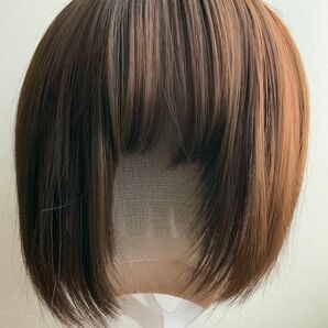 フルウィッグ ショートボブ ミディアムブラウン 試着のみ 最終お値下げ