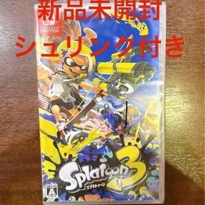 【新品未開封品】スプラトゥーン3 Splatoon3 シュリンク付き