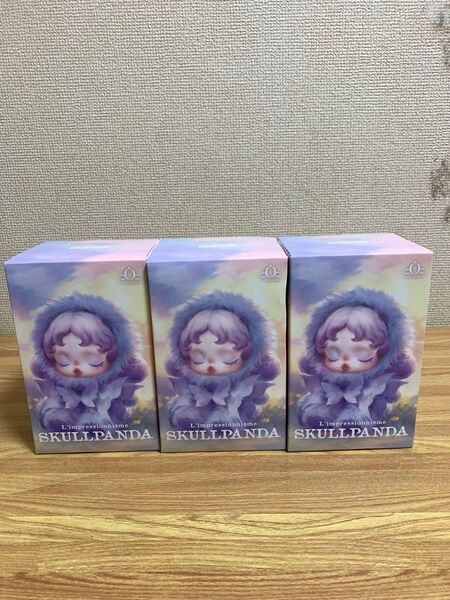 SKULLPANDA L' impressionnisme 3個セット