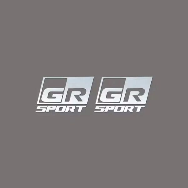 GRメタルエンブレムステッカー 2個