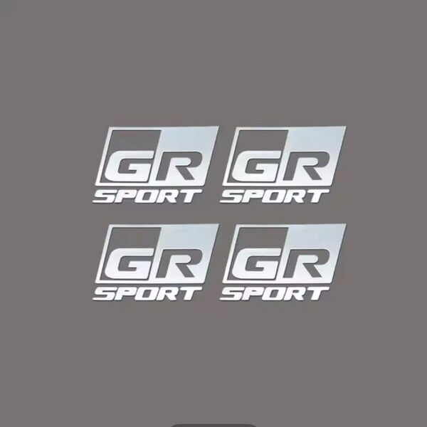 GRメタルエンブレムステッカー 4個
