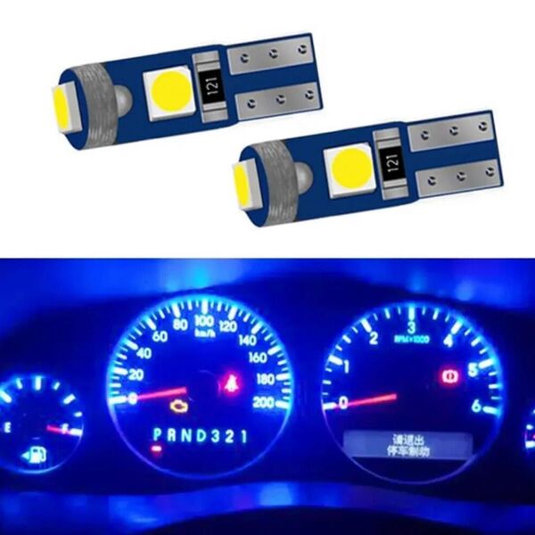 LED T5 3030SMD 3連 ブルー 2個