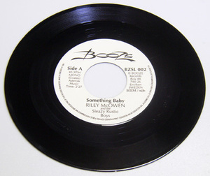 45rpm/ Something Baby - Riley McOwen And The Sleazy Rustic Boys - Baby,Baby / ロカビリー,Wild,Tail,モダン,BOOZE RECORDS 1991