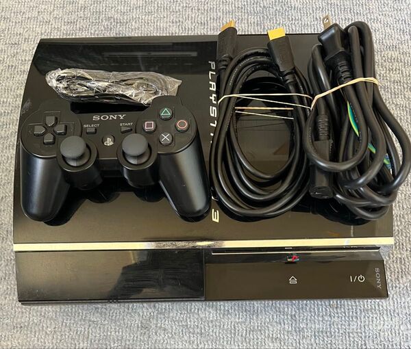 初期型プレステ3フルスペックモデル!付属品フルセット CECHA00 分解歴無し!