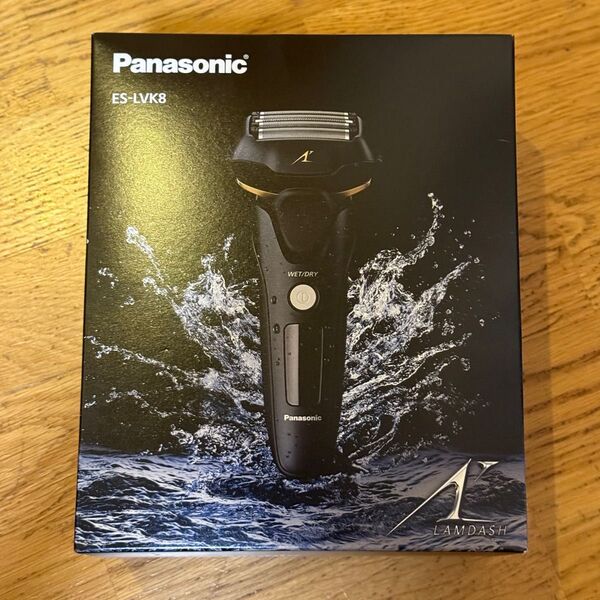新品未開封 Panasonic リニアシェーバー ラムダッシュ5枚刃 ES-LVK8-K (黒)
