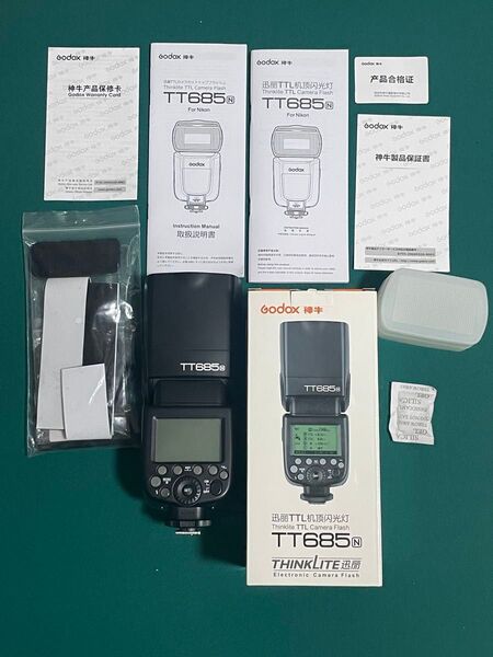GODOX TT685 Nikon用 ストロボ