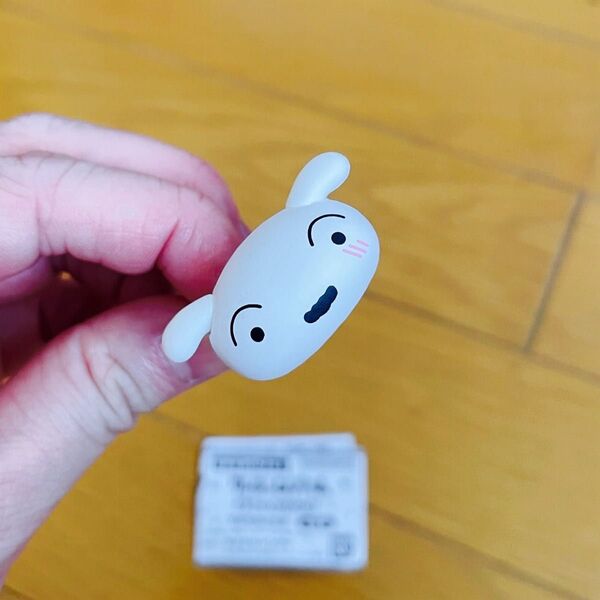 《未使用》クレヨンしんちゃん ぷくっとリング シロ 指輪 ガチャ カプセルトイ