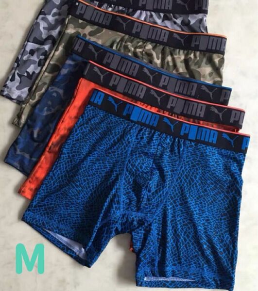 数量限定 プーマ PUMA ボクサーパンツ 吸汗速乾 Mサイズ 2枚組