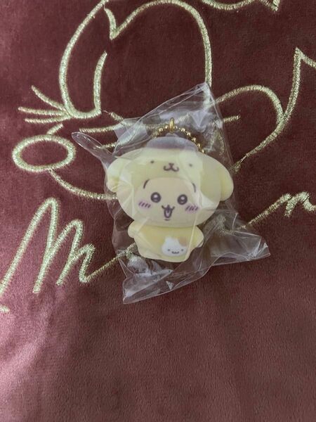 ちいかわ*サンリオキャラクターズ*コラボ*シークレットフロッキーマスコットチャーム*うさぎ*ポムポムプリン*フィギュア