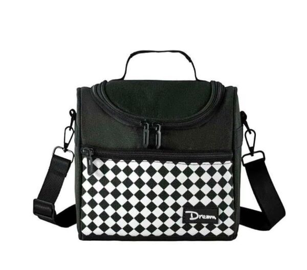 ランチバッグ 約6L クーラーボックス 保冷バッグ ランチボックス ダイヤ柄