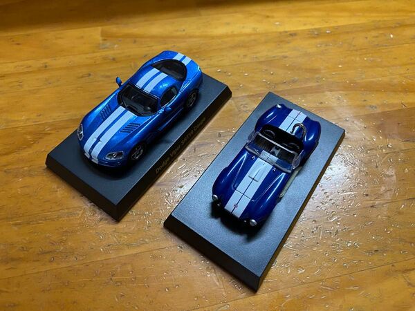 京商 1/64 ミニカー 2個セット Dodge Viper 他