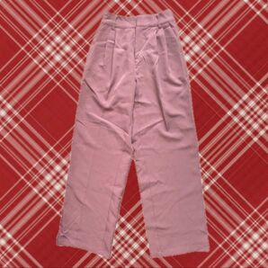 ピンク ズボン ストレートパンツ ガーリー フレンチガーリー ギャル y2k