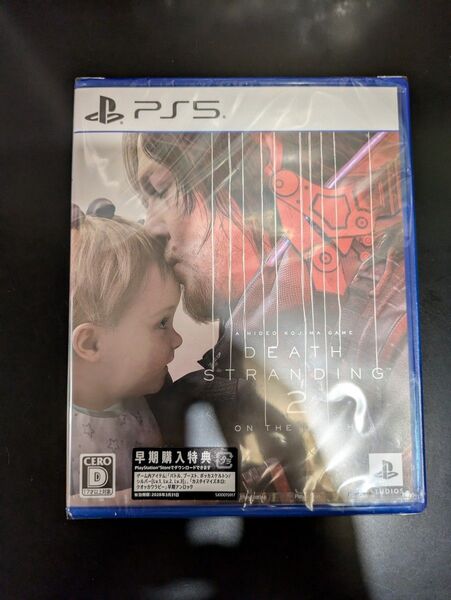 新品未開封【PS5】 DEATH STRANDING 2:ON THE BEACH デスストランディング2 早期購入特典付き