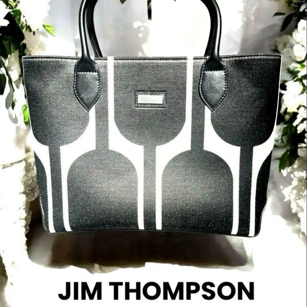 【美品】JIM THOMPSON ジム・トンプソン シルクポーチ タイ製 正規品
