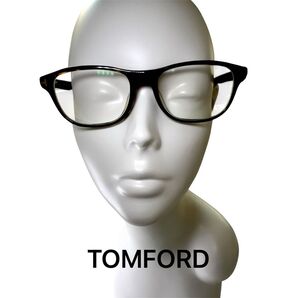 【美品・正規品】TOMFORDトムフォードメガネ TF5430-Fブラックケース付き