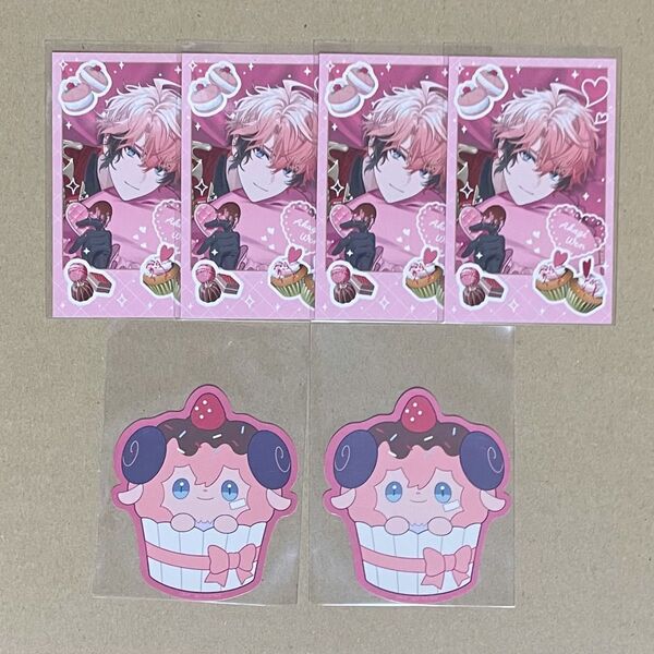 にじさんじ Melty Valentine チェキ OS特典 ステッカー 赤城ウェン