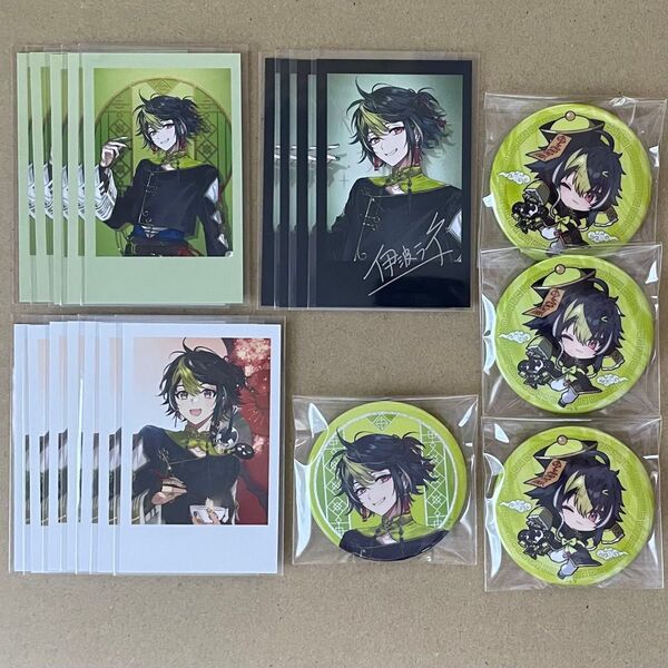 にじさんじ Dytica 2nd Anniversary 2周年 チェキ 缶バッジ 伊波ライ