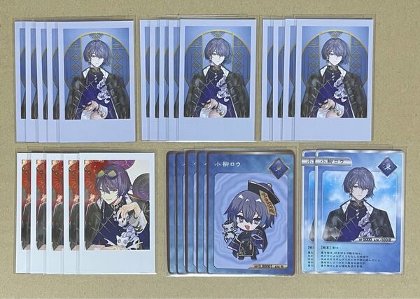 にじさんじ Dytica 2nd Anniversary 2周年 チェキ 缶バッジ OS特典 コレクションカード コレカ 小柳ロウ