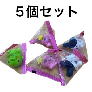 たまごっち プチっとすわりマス ミニ フィギュア 5個セット くちぱっち ふわらっち みみっち